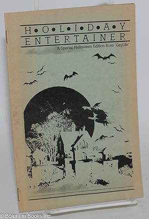 Holiday entertainer: a special Halloween edition from GayLife; October 27, 1983