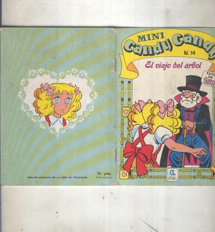 Mini Candy Candy numero 14: El viejo del arbol (numerado 1 en trasera) - Varios