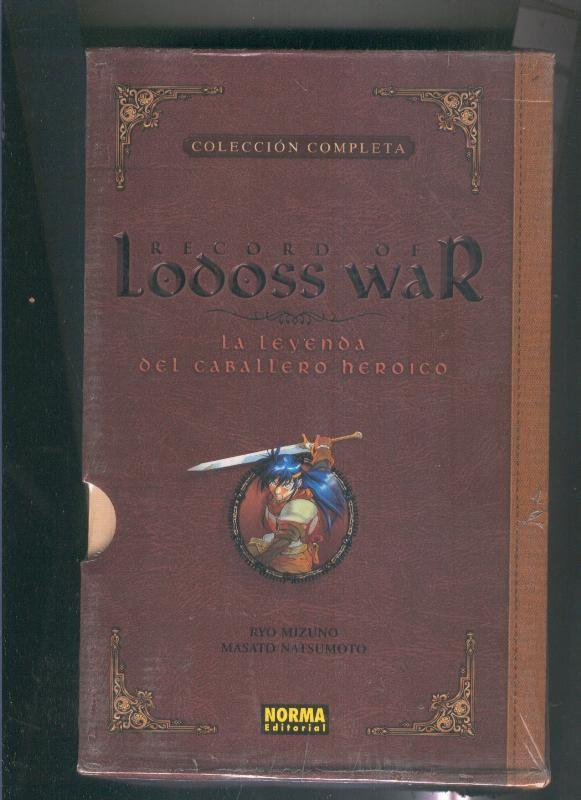 Record Of Lodoss War coleccion completa en estuche - Ryo Mizuno-M.Natsumoto