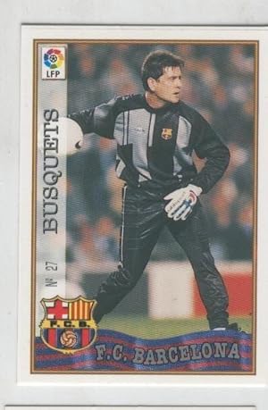 Cromo Liga 97/98: F.C.Barcelona numero 27: Busquets