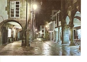 Postal 020663 : Rua del Villar. Nocturna - Santiago de Compostela