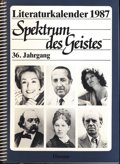 Literaturkalender Spektrum des Geistes 1987