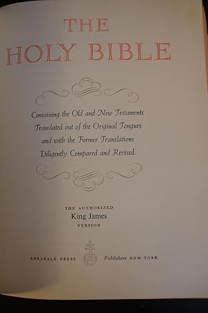 Kings James Bible First Edition Kings James Bible First Edition