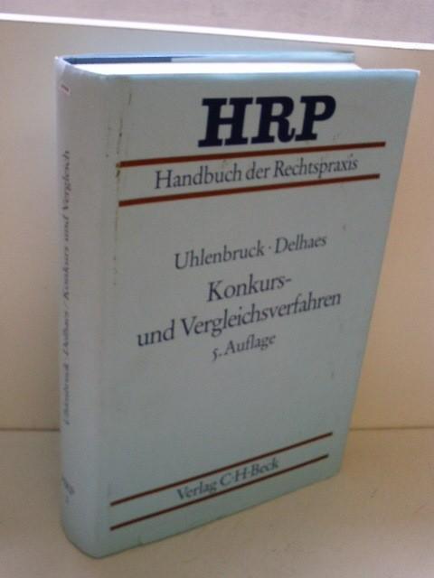 Handbuch der Rechtspraxis (HRP), 9 Bde. in 11 Tl.-Bdn., Bd.3, Konkursverfahren und Vergleichsverfahren