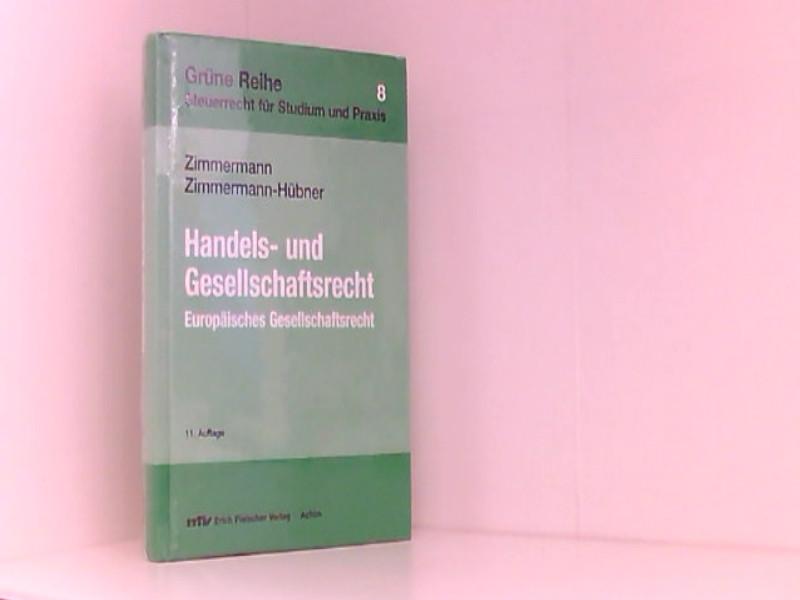 Handels und gesellschaftsrecht