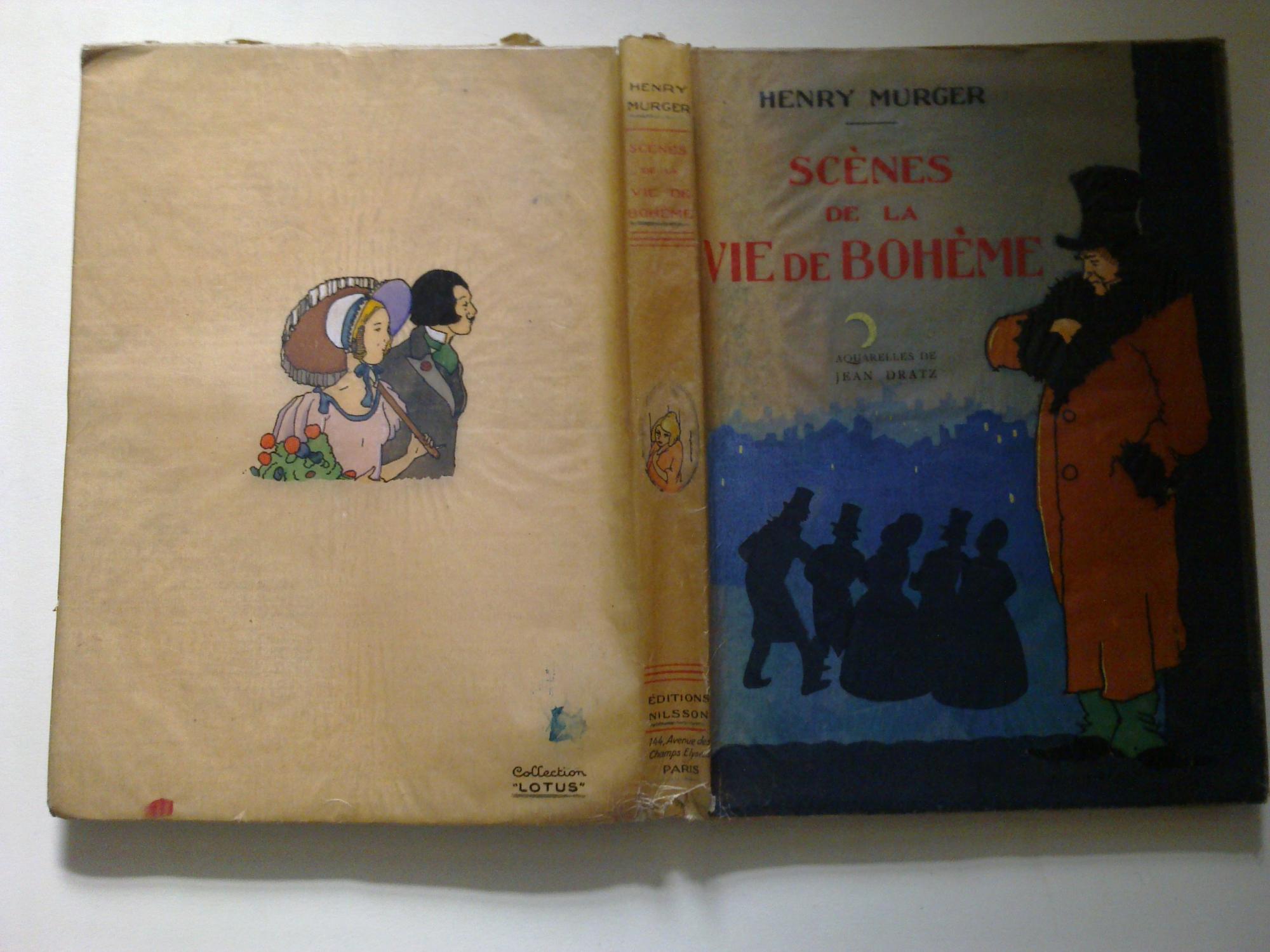 Scenes De La Vie De Boheme by MURGER, Henry: France / Editions Nilsson ...