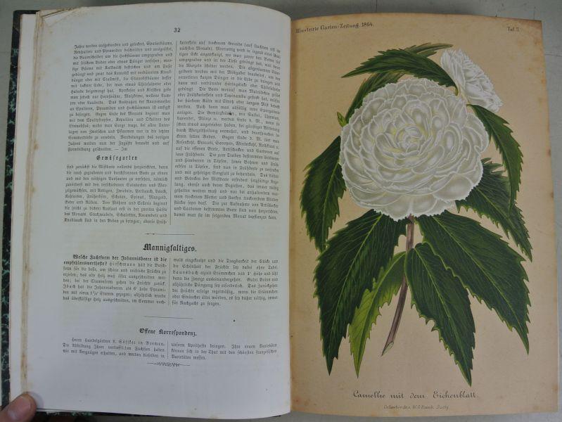 Illustrierte Garten Zeitung Eine Monatliche Zeitschrift Fur