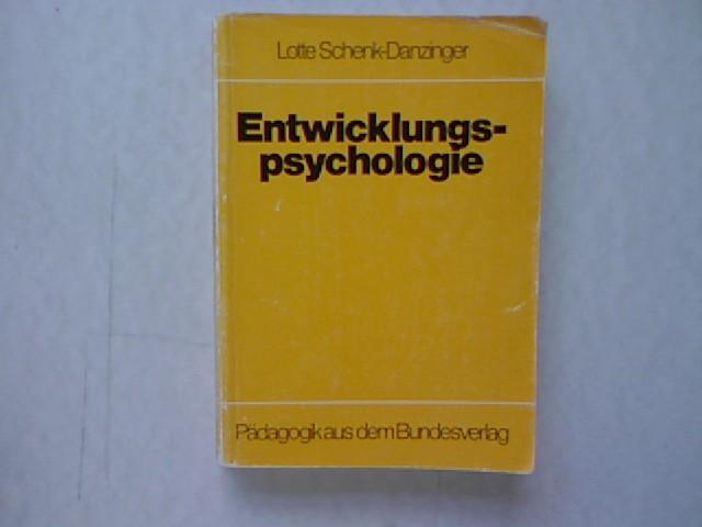 Entwicklungspsychologie. ( Schriften zur Lehrerbildung und Lehrerfortbildung,1.)