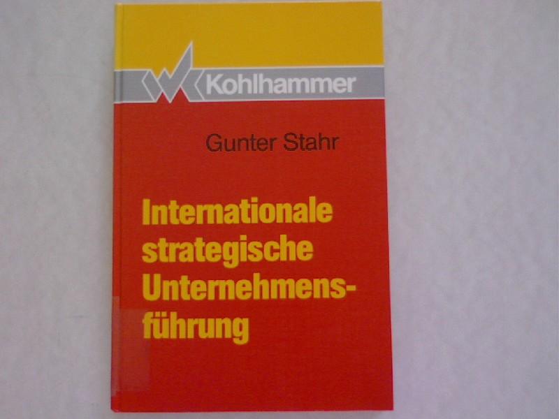 Internationale strategische Unternehmensführung