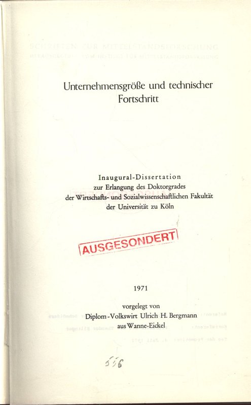 Dissertation zur erlangung des doktorgrades der medizin