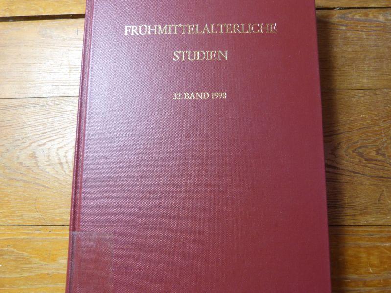 Frühmittelalterliche Studien. 32. Band (1998). Jahrbuch des Instituts für Frühmittelalterforschung der Universität Münster. - Hauck, Karl [Hrsg.],