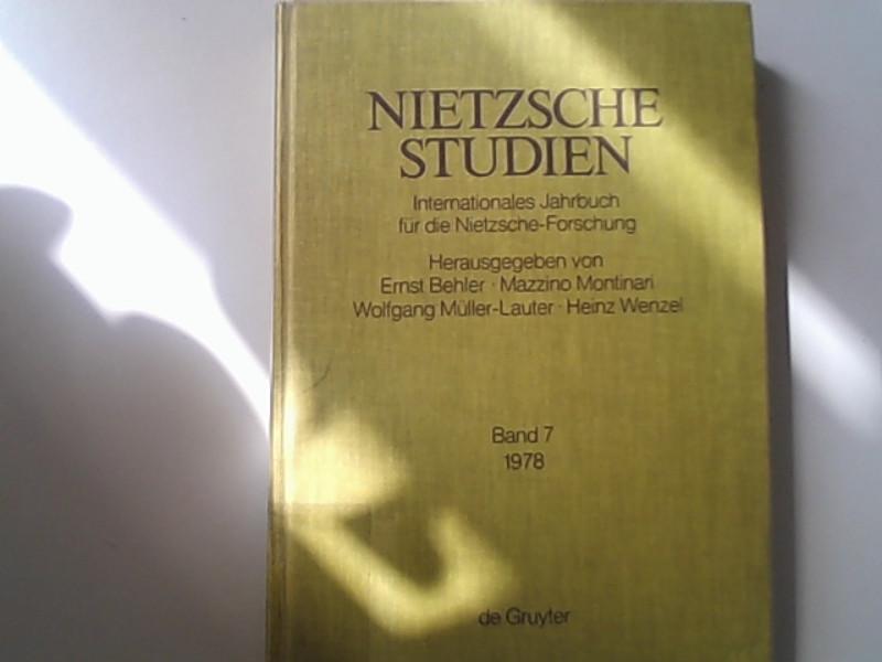 Aneignung und Umwandlung: Friedrich Nietzsche und das 19. Jahrhundert (Nietzsche-Studien, Band 7)