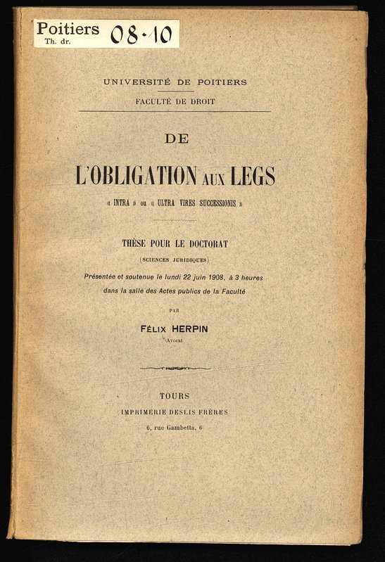 Dissertation obligation in solidum
