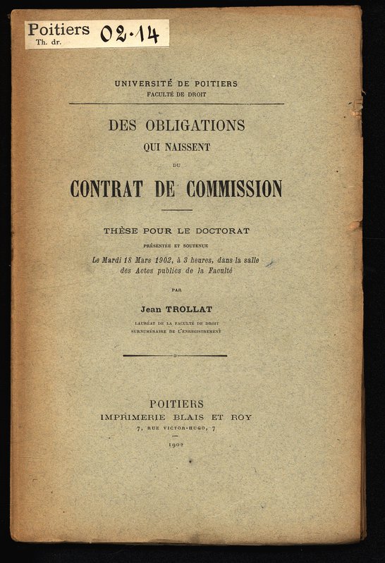 Dissertation obligation in solidum