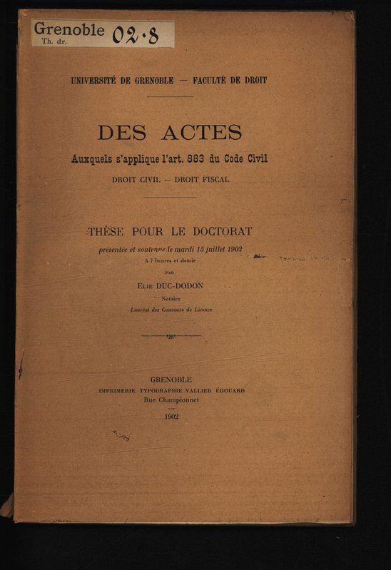 Dissertation droit civil mthodologie