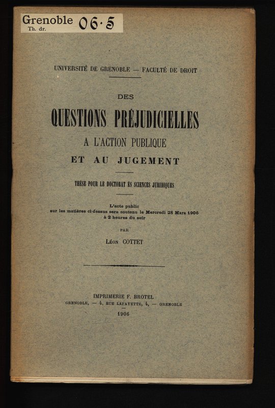 Audrey cottet phd thesis