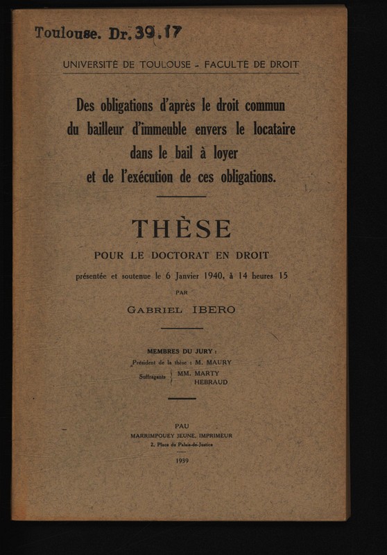 Dissertation obligation in solidum
