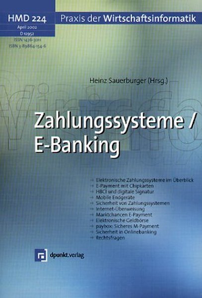 Zahlungssysteme - E-Banking. - Sauerburger, Heinz,