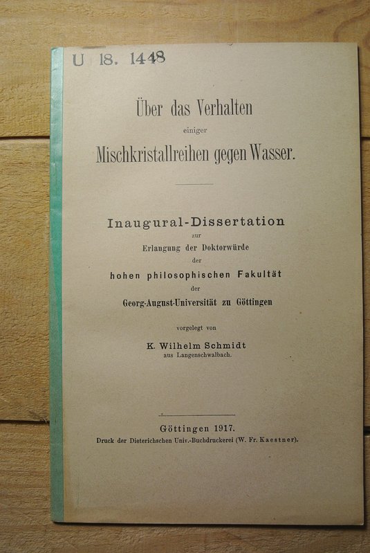 Dissertation uwe heller