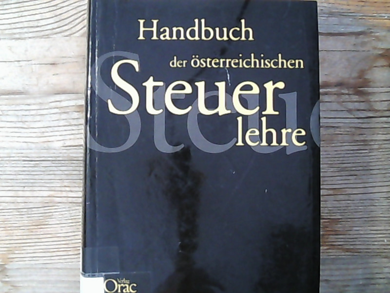 Handbuch der österreichischen Steuerlehre.