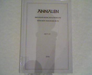 Annalen des Historischen Vereins für den Niederrhein, insbesondere die alte Erzdiözese Köln.67.Heft.