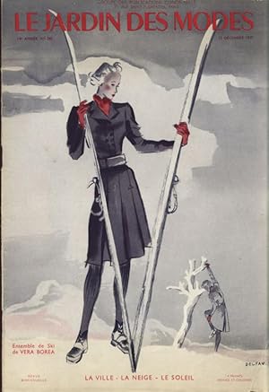 LE JARDIN DES MODES, 15. Decembre 1939. No. 292. Ensemble de Ski de VERA BOREA. LA VILLE - LA NEI...