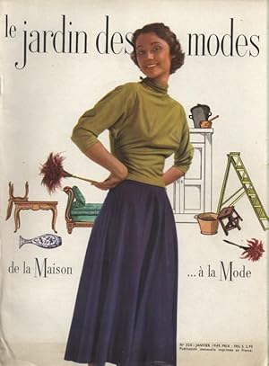 LE JARDIN DES MODES, Janvier 1949. No. 325. De la Maison . a la Mode.