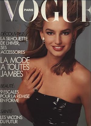 VOGUE, Paris, Octobre 1987. Decouvrez: La Silhouette de l Hiver, ses accessoires. La Mode a toute...