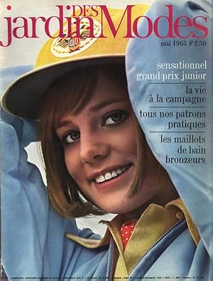 JARDIN DES MODES, Mai 1965. Sensationnel grand prix junior, La vie a la campagne, tous nos patron...