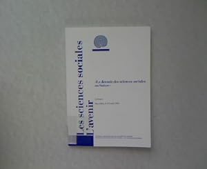 Le devenir des sciences sociales en Suisse. Colloque du 23 mars 2001, a Neuchatel.