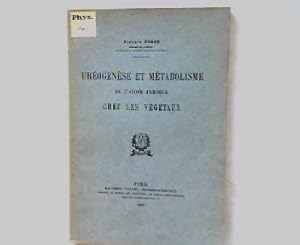 Ureogenese et Metabolisme de l'Azote Purique chez les Vegetaux.