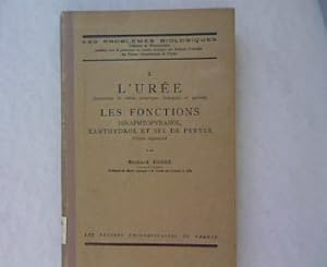 L'Uree. Les Fonctions. Dinaphtopyranol, Xanthydrol, et sel de Pyryle. Recherches de chimie analyt...