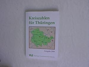 Kreiszahlen für Thüringen Ausgabe 1999.