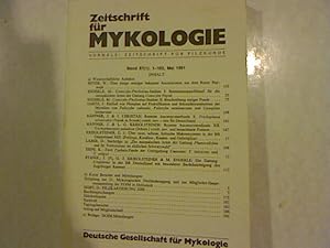 Zeitschrift für Mykologie (vormals Zeitschrift für Pilzkunde). Band 57(1) : 1-192, Mai 1991.