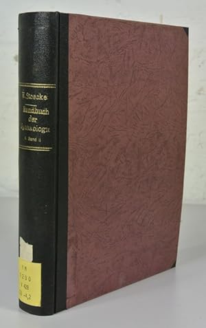 HANDBUCH DER GYNÄKOLOGIE, 4. Band, 2. Hälfte: Klinik der gynäkologischen Röntgentherapie, 1. Teil...