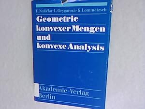 Geometrie konvexer Mengen und konvexe Analysis.