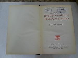 Dizionario italiano-tedesco, tedesco-italiano.