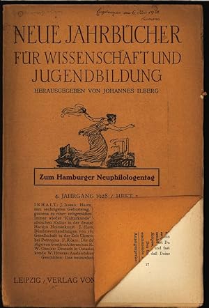 Deutsch in Ostasiein. Neue Jahrbücher für Wissenschaft und Jugendbildung, 4. Jahrgang 1928, Heft 2.