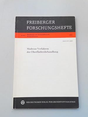 Moderne Verfahren der Oberflächenberechnung. Freiberger Forschungshefte, B 261.