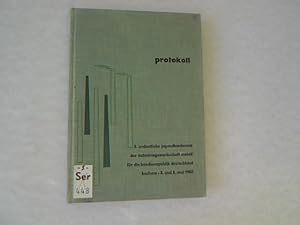 Protokoll. 5. ordentliche Jugendkonferenz der industriegewerkschaft metall für die bundesrepublik...