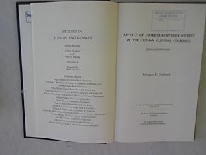 Aspects of Fifteenth-Century Society in the German Carnival Comedies. Speculum Hominis.