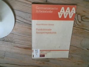 Funktionale Satzperspektive. Germanistische Arbeitshefte, 31.