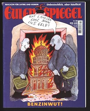 Pro und Contra - Brauchen wir die Inländer?, in: EULENSPIEGEL 11/2000. Magazin für Satire, Humor.