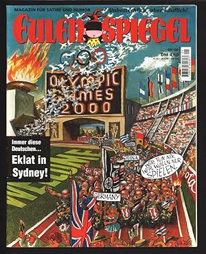 Eklat in Sydney, in: EULENSPIEGEL 9/2000. Magazin für Satire, Humor.