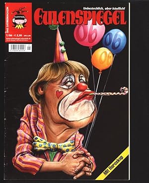 Streichorchester, schwarz-rot, in: EULENSPIEGEL 1/2006. Magazin für Satire, Humor.