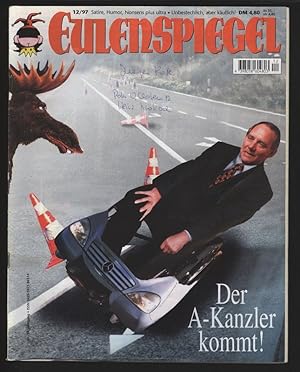Der A-Kanzler kommt, in: EULENSPIEGEL 12/1997. Magazin für Satire, Humor.