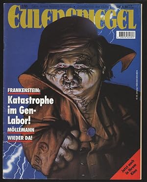 Katastrophe im Gen-Labor! Möllemann wieder da!, in: EULENSPIEGEL 2/1995. Magazin für Satire, Humor.