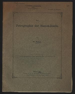 Zur Petrographie der Samoa-Inseln. Aus den Abhandlungen der K. Bayer. Akademie der Wiss. II. Kl.,...