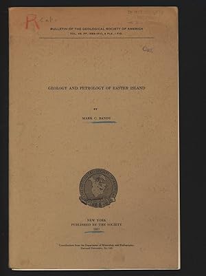Geology and Petrology of Eastern Island. Bulletin of the Geological Society of America, Vol. 48, ...
