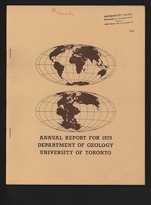 Annual Report for 1979, Department of Geology, University of Toronto.